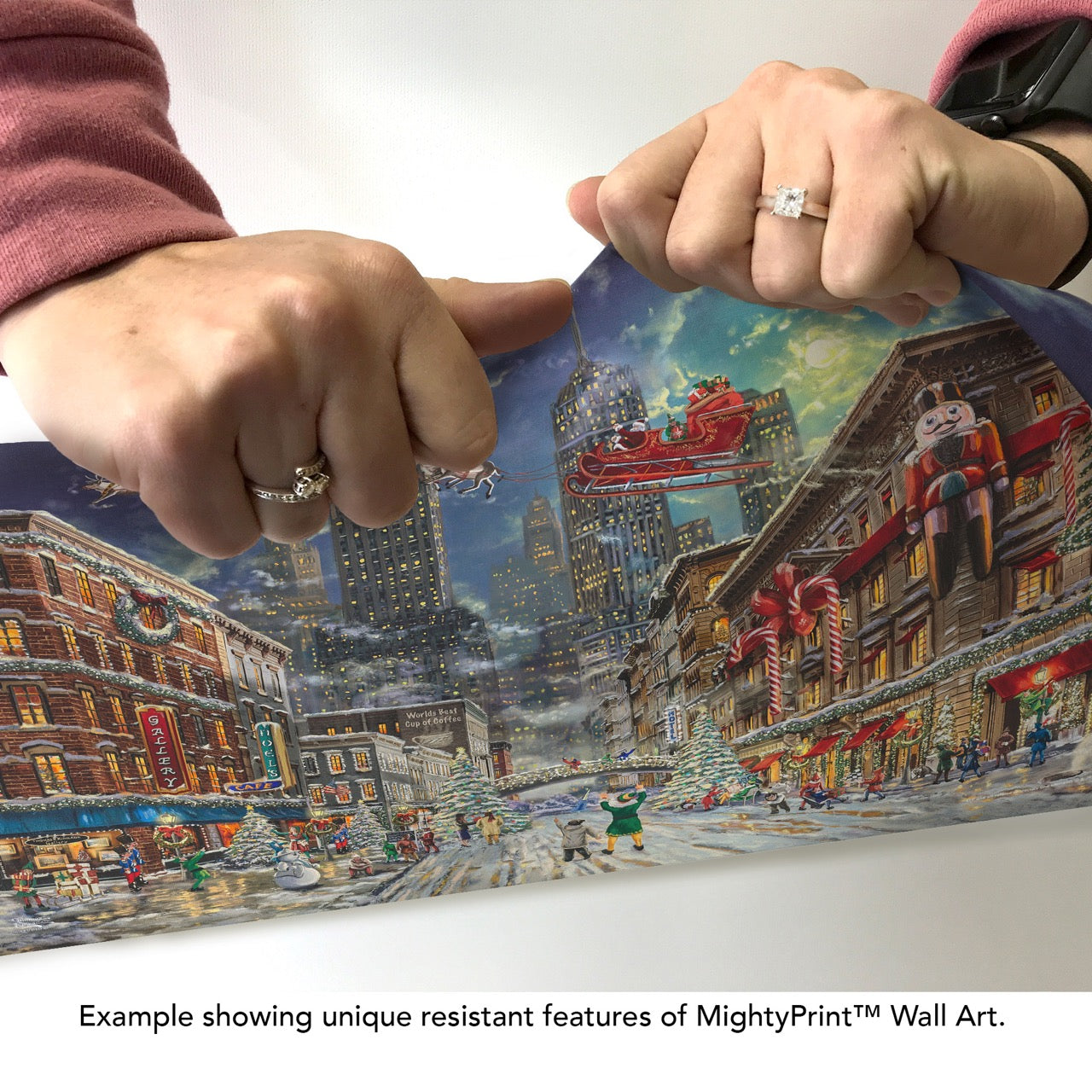 Elf Thomas Kinkade Studios (Buddy’s New York Christmas) MightyPrint™ Wall Art MP24171071